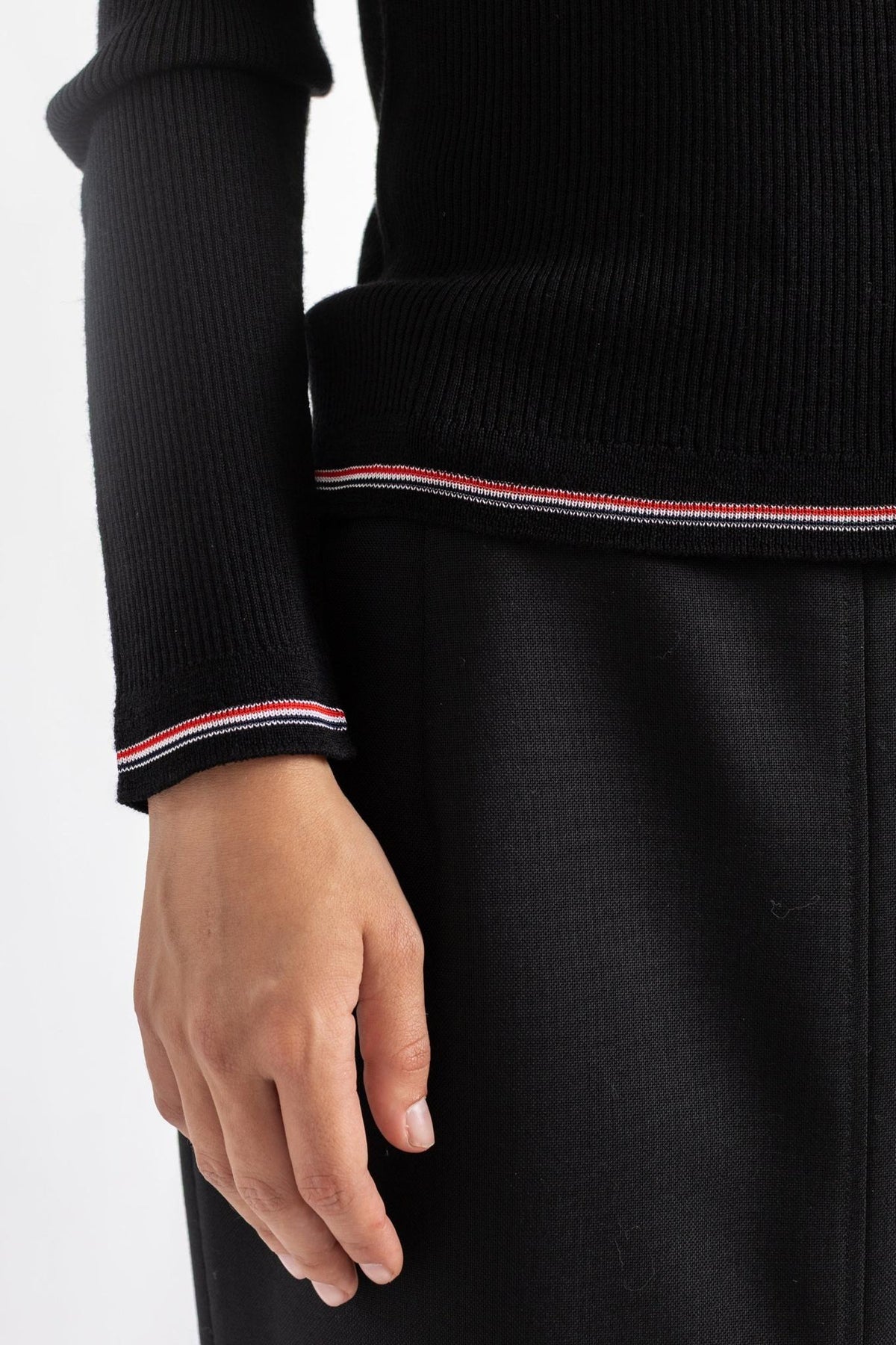 THOM BROWNE Wool Knit Cardigan