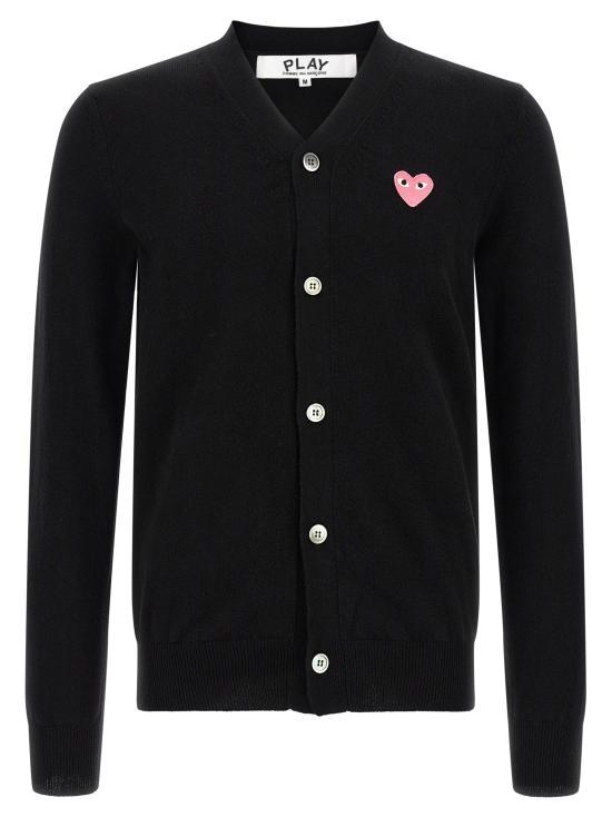 Comme des Garcons Black Wool Cardigan Men’s