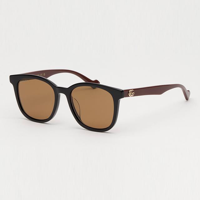 GUCCI Brown Asian Fit Sunglasses