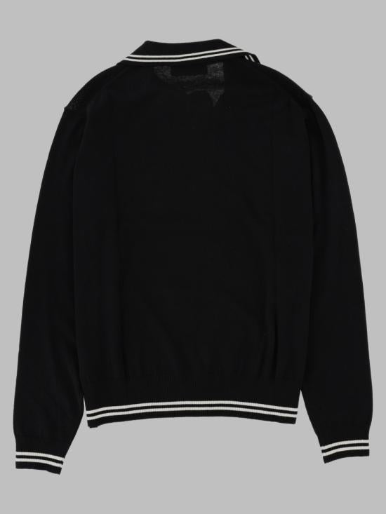 Vivienne Westwood Black Cotton Polo Shirt for Men