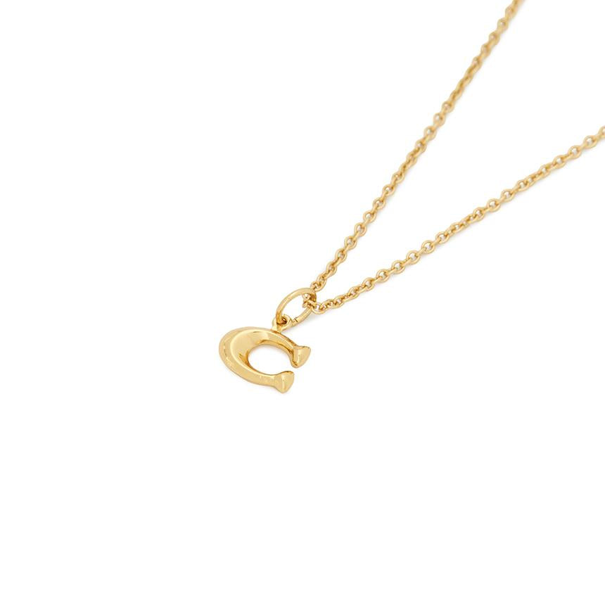 Coach Signature Starter Women's Necklace 335949 GLD 710