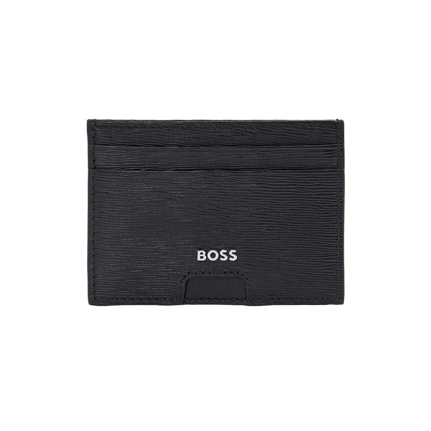 HUGO BOSS Men’s Logo Lettering Card Holder Wallet 50548831 001