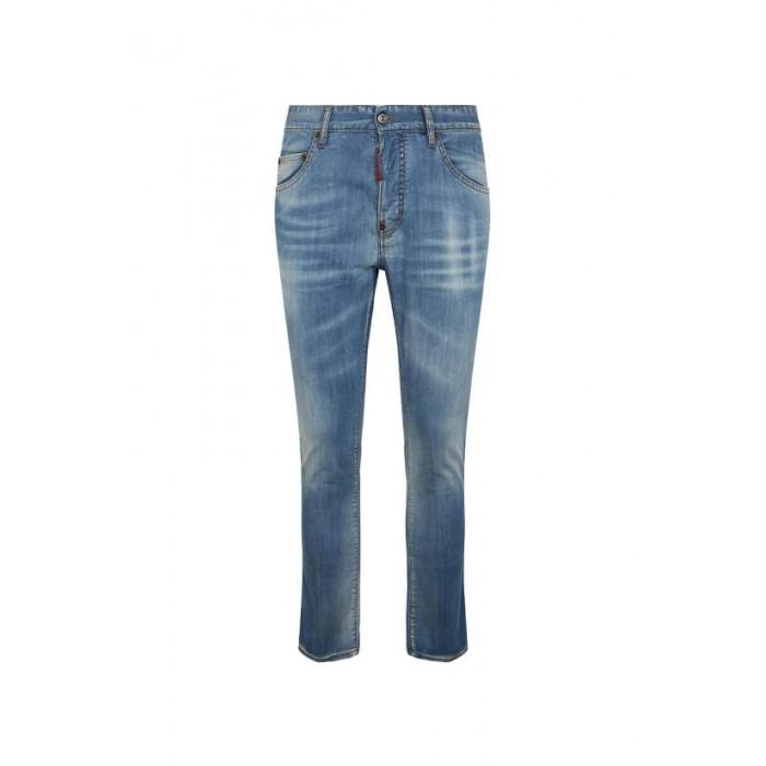 Dsquared2 Light Wash Skater Jeans Men’s Denim Pants