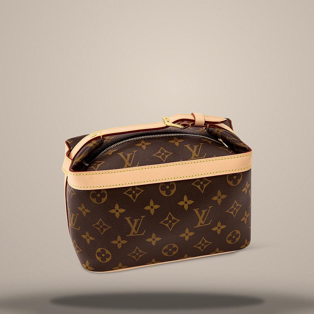 Louis Vuitton Monogram Coated Canvas Cruiser Toiletry Crossbody Bag M15350