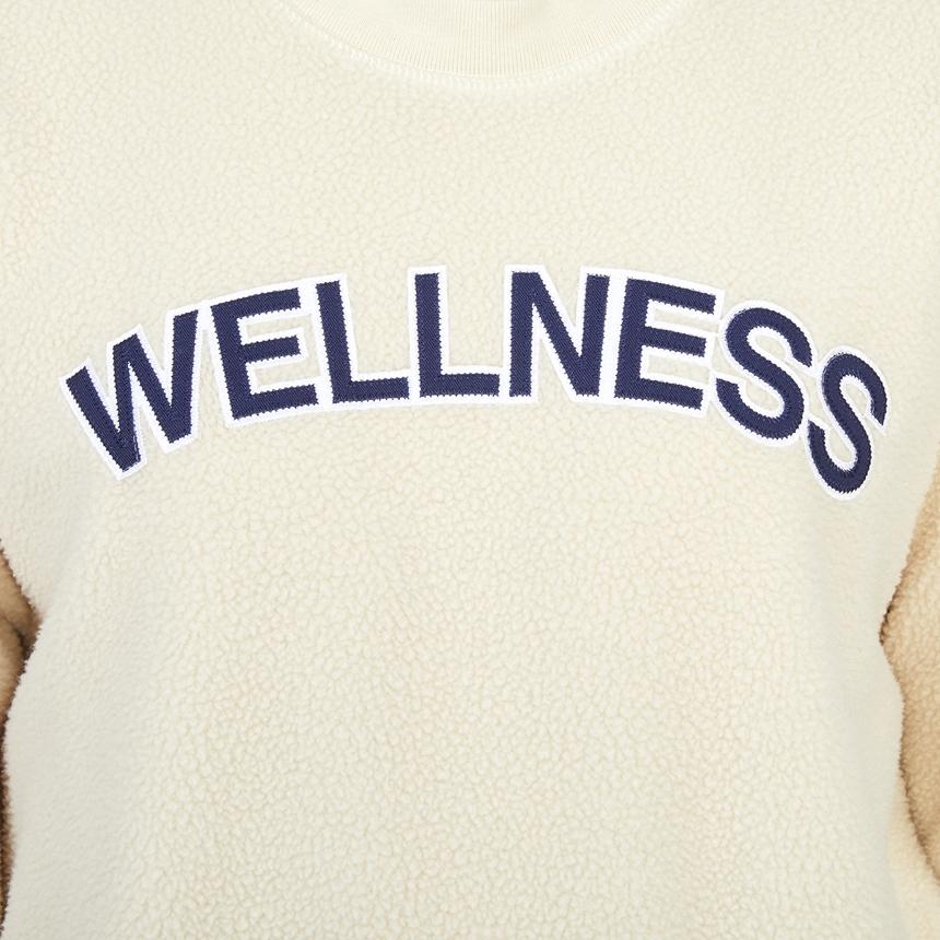 SPORTY&RICH Women’s Crewneck Sweatshirt Cream