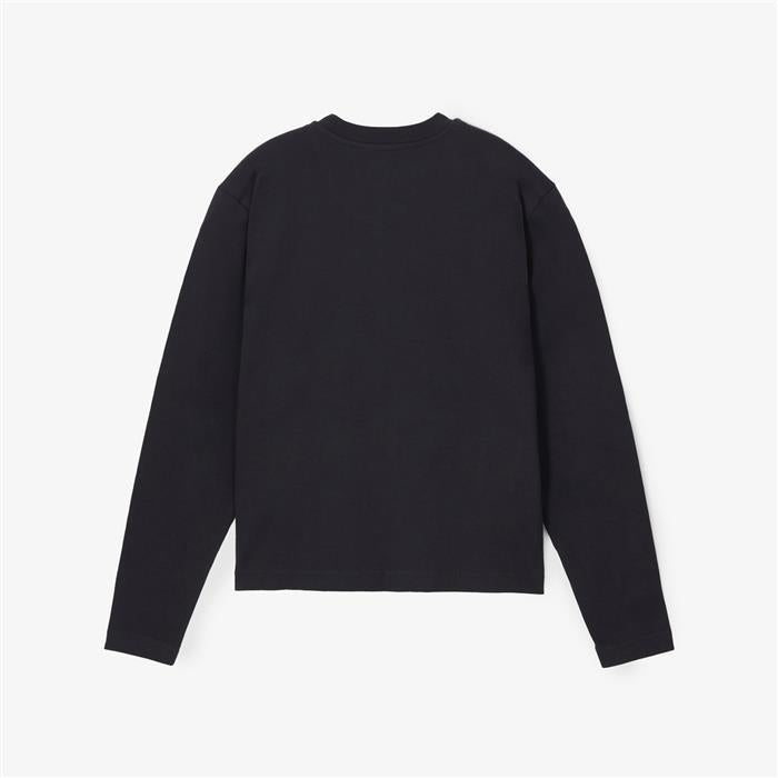 JIL SANDER Logo Patch Long Sleeve T-Shirt for Women J40GC0002 J45048 402