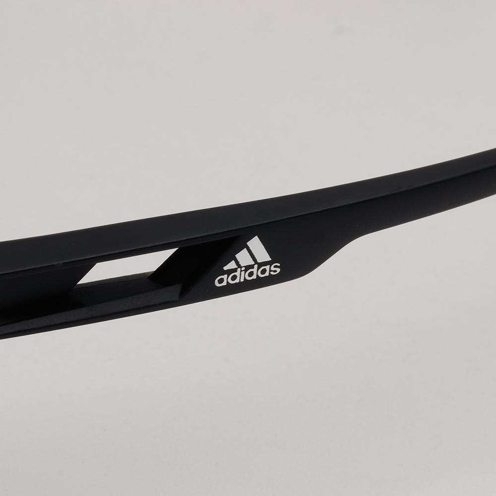 Adidas Black Square Acetate Asian Fit Eyeglass Frames Unisex SP5004F 002