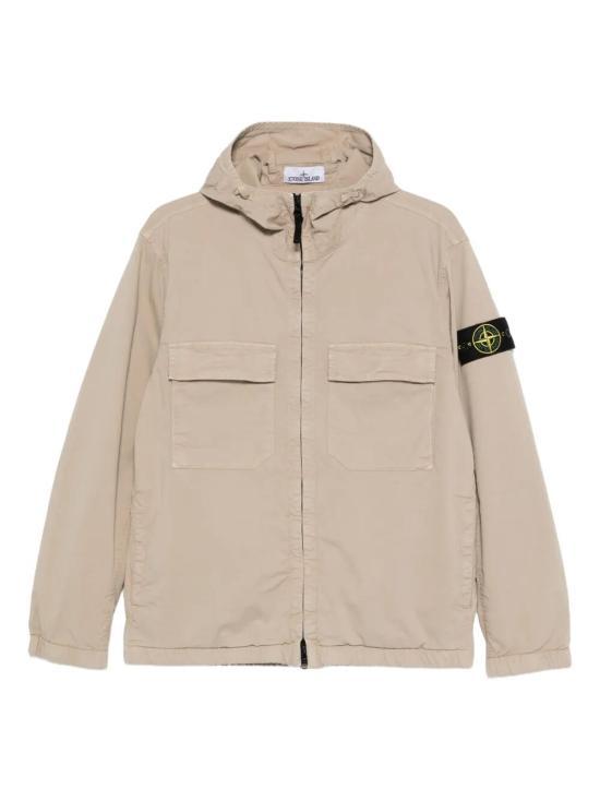 STONE ISLAND Lightweight Jacket for Men 4100077 S0A10 V009A DESERT DOM