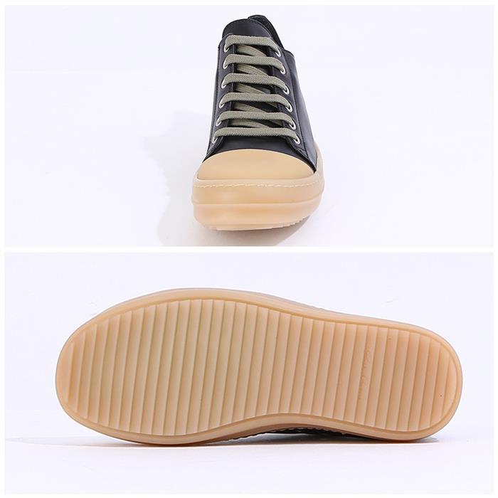 Rick Owens Rubber Low-Top Women’s Sneakers Gray