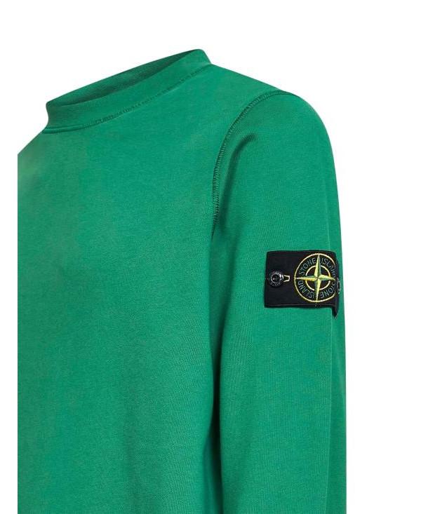 STONE ISLAND Cotton Fleece Regular Fit Crewneck Sweatsh L1S156100060 S0051 V005H