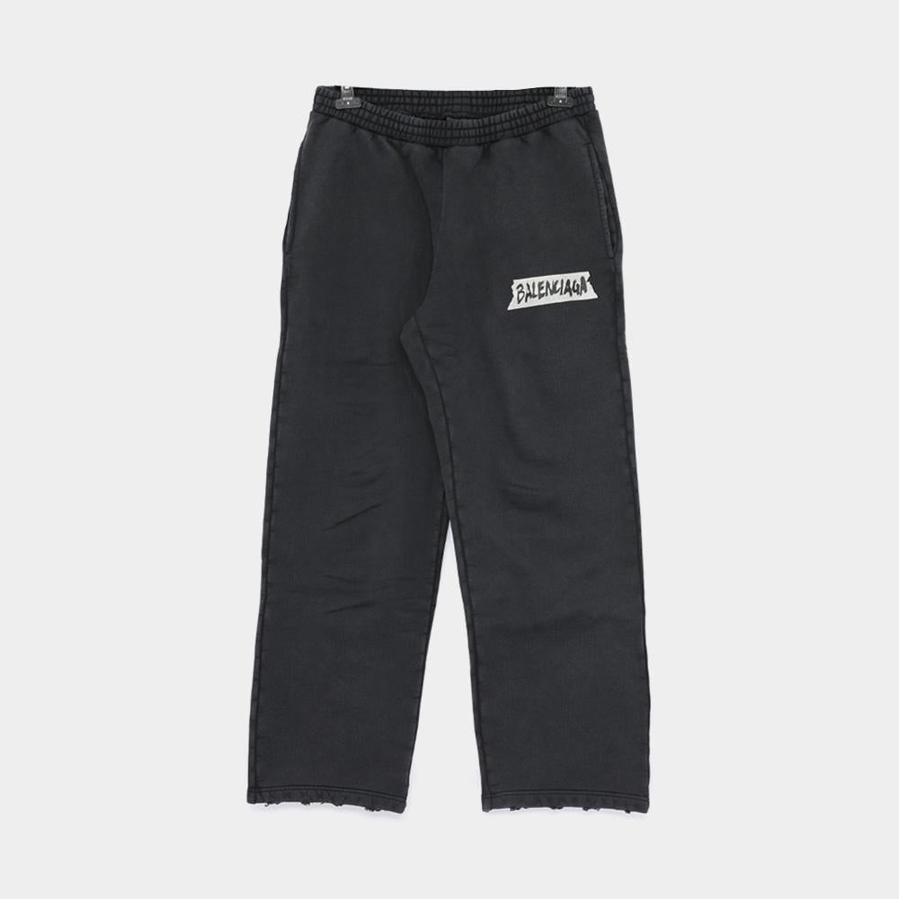 BALENCIAGA Masking Tape Heavy Molleton Wide Leg Men’s Pants 846917 TTVL8 1041