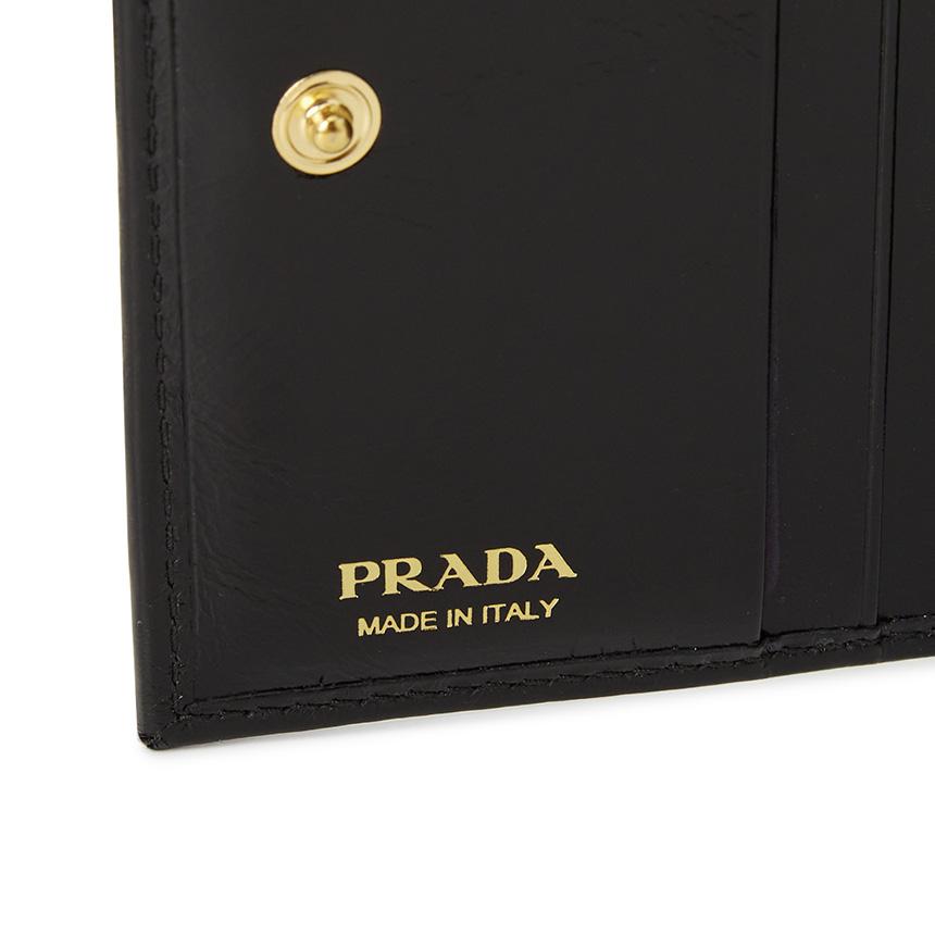PRADA Women’s Leather Bifold Wallet 1MV204 2CYR F0002