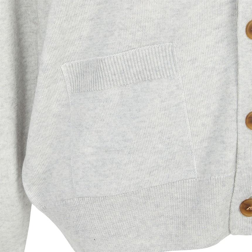 Maison Kitsune Fox Head Logo Wool Cardigan Men
