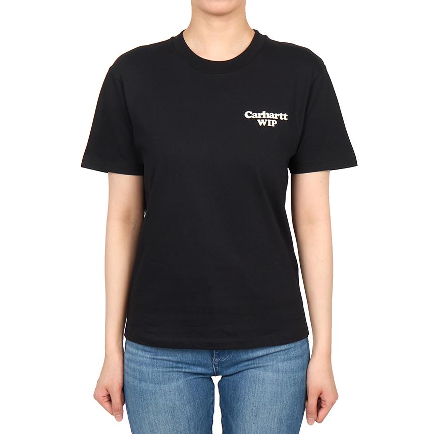 Carhartt WIP Spoiled Women’s Short Sleeve T-Shirt Black Cotton