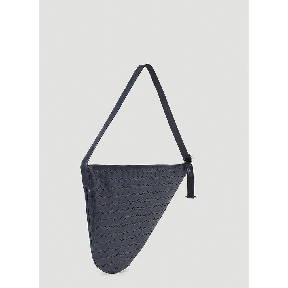 Bottega Veneta Navy Leather Men’s Crossbody Bag