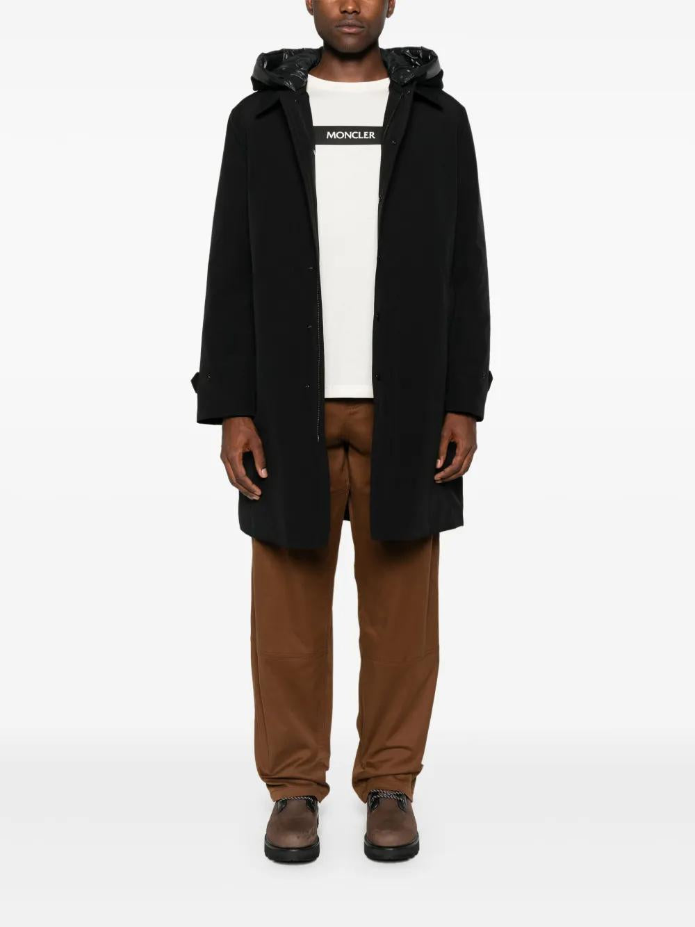 Moncler Gray Wool Suit Trousers