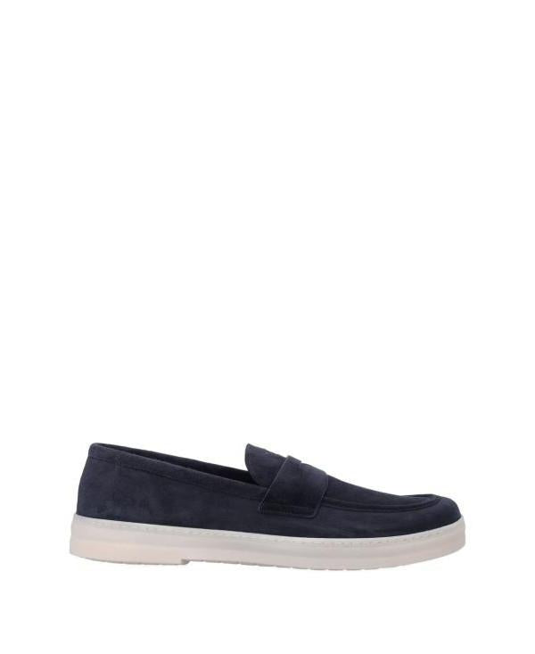 PRADA Suede Loafers Men Black Classic Slip-On Shoes