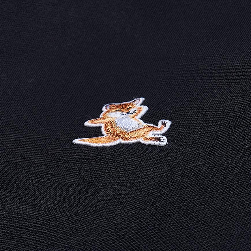 Maison Kitsune Men’s Chillax Fox Hoodie IU00355KM0001 BK 1