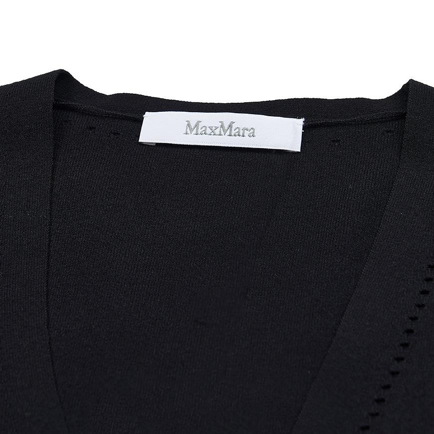 Max Mara Ladura Turtleneck Knit Sweater Women’s FW24 Black