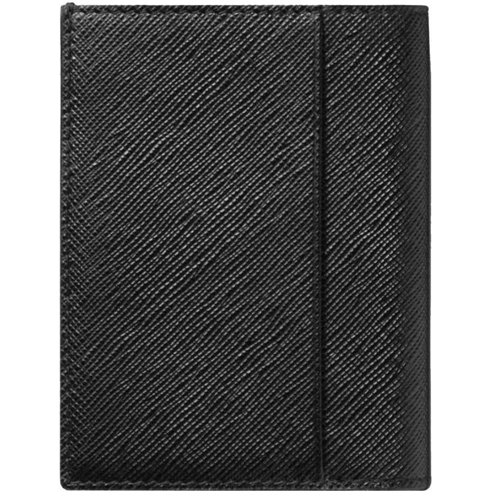 Montblanc Sartorial 4CC Mini Black Card Holder Wallet