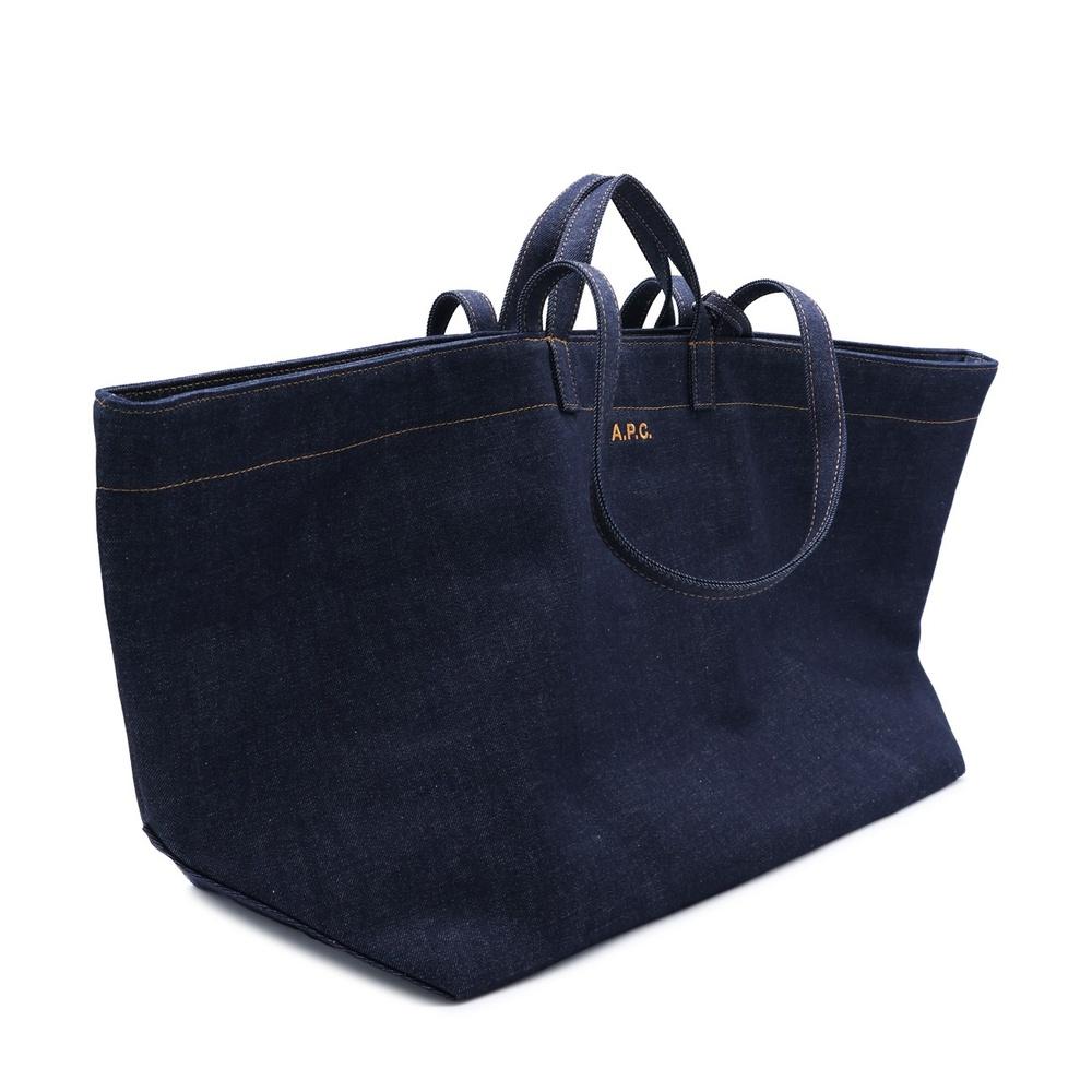 A.P.C. Le Drummer Denim Tote Bag