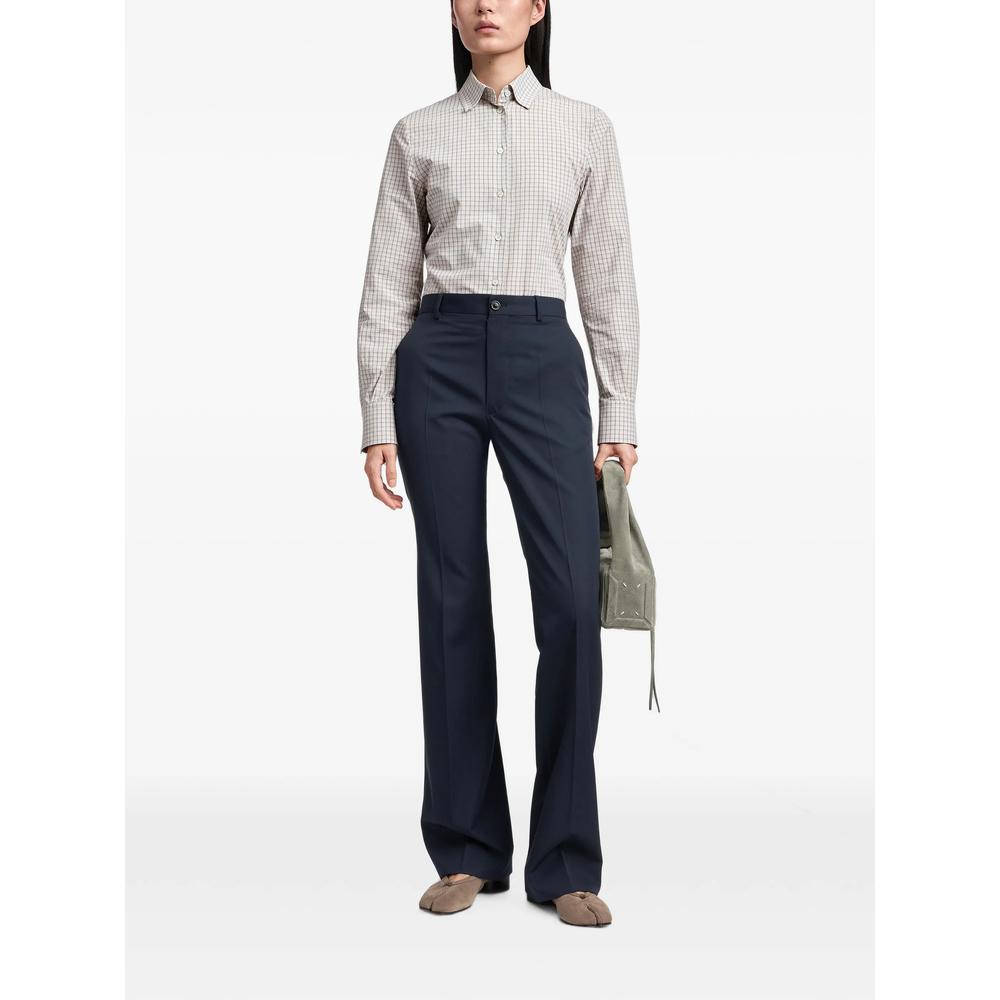 Maison Margiela Black Classic Tailored Pants for Women