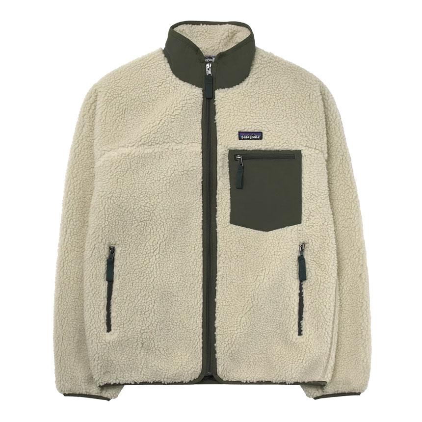 patagonia Classic Retro-X Fleece Jacket Dark Natural Basin Green