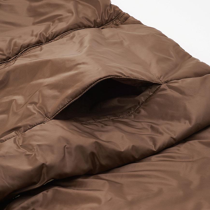 Max Mara Water-Repellent Green Hooded Down Puffer Jacket Women’s