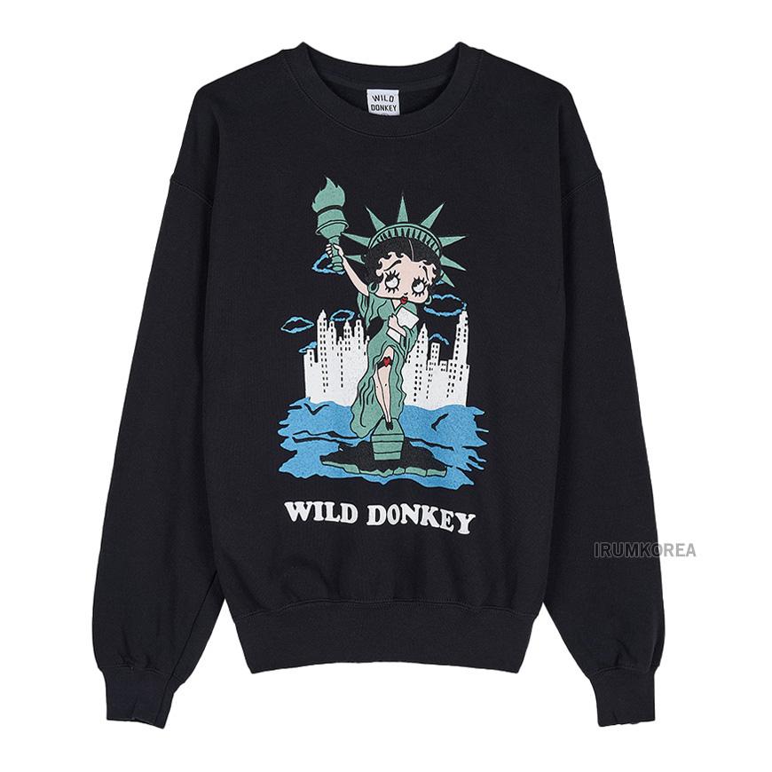 Wild Donkey Black Betty Liberty Unisex Sweatshirt
