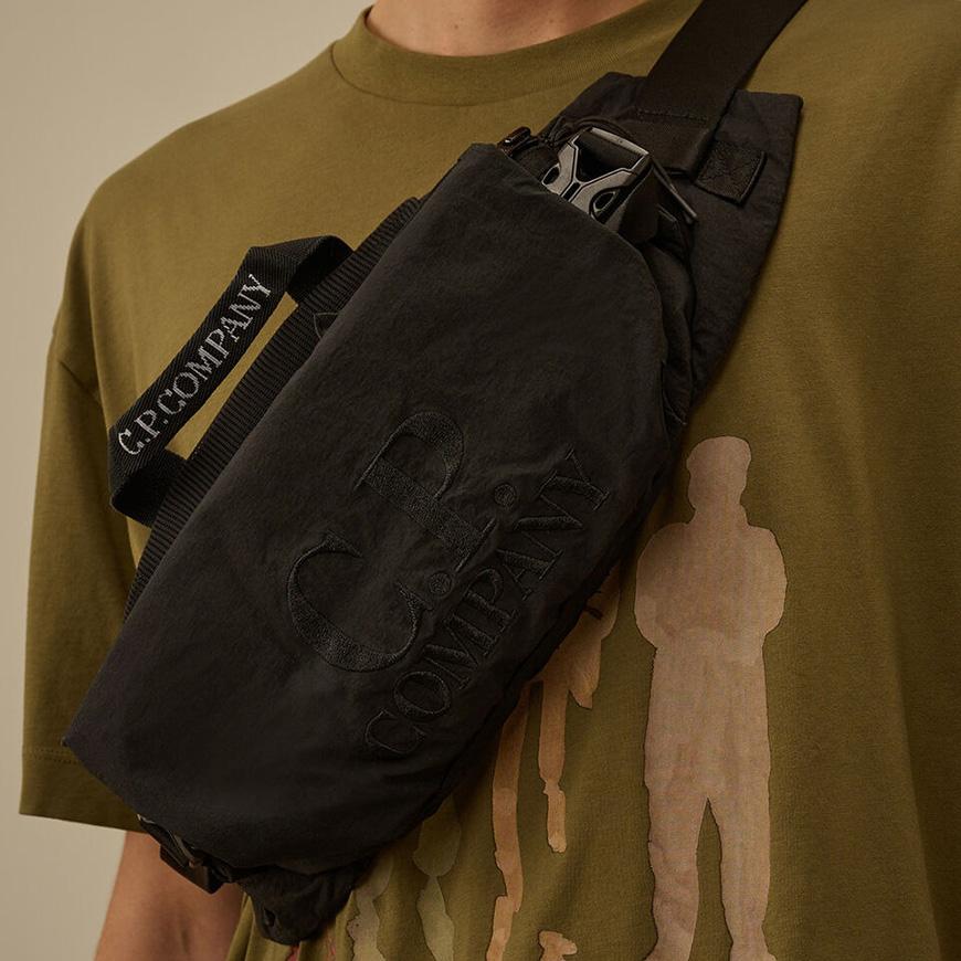 CP Company Paper Touch Sling Bag Crossbody for Men 19CMAC194A 110188G 999