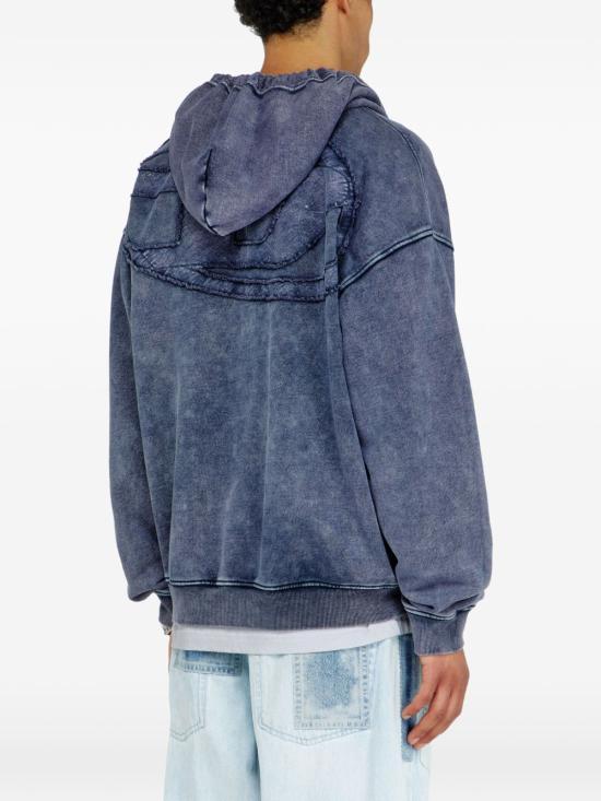 DIESEL Denim Jacket Men’s Blue Casual Outerwear A228090KIBZ81EA DOM