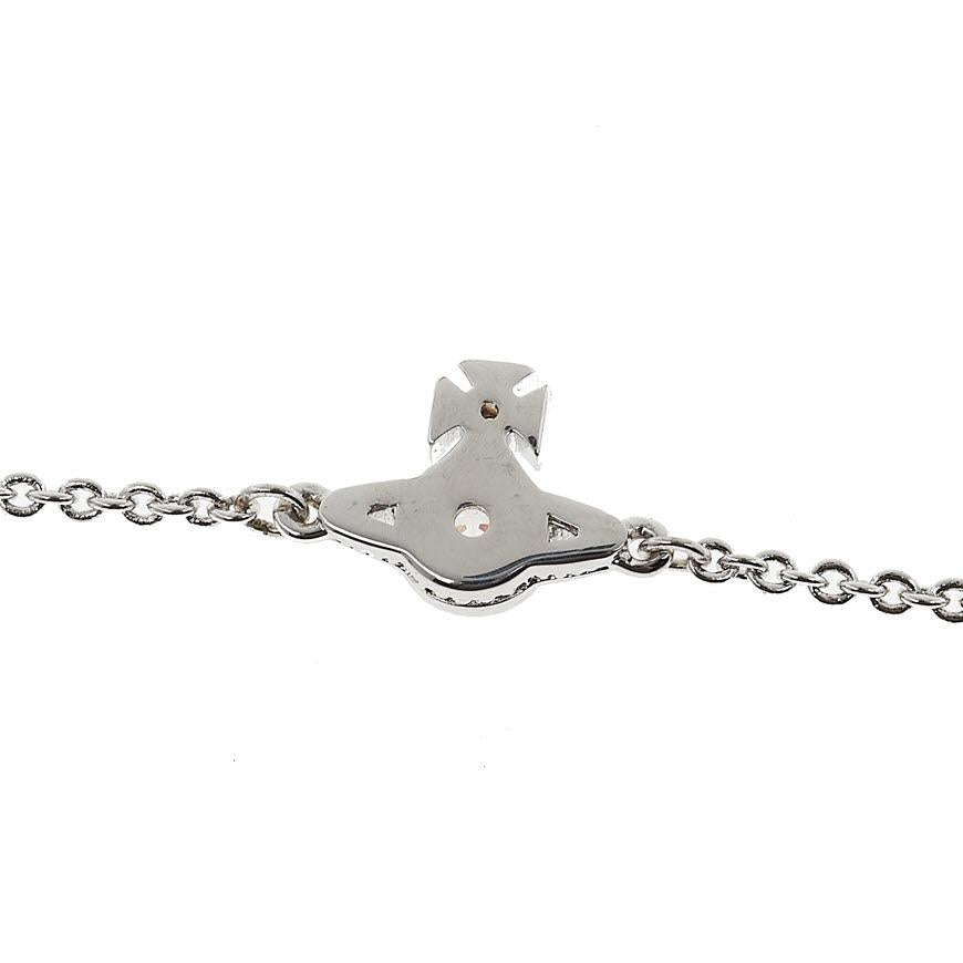 Vivienne Westwood London Orb Bracelet Women Silver Tone