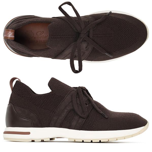 Loro Piana Black 360 LP Flexy Walk Lady Sneakers Low-Top FAI 7759 H1B3