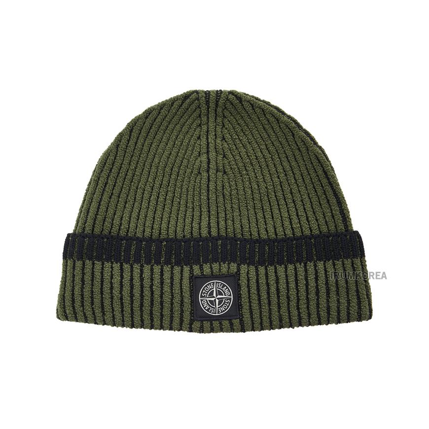 STONE ISLAND Unisex RWS Wool Beanie Hat V0054