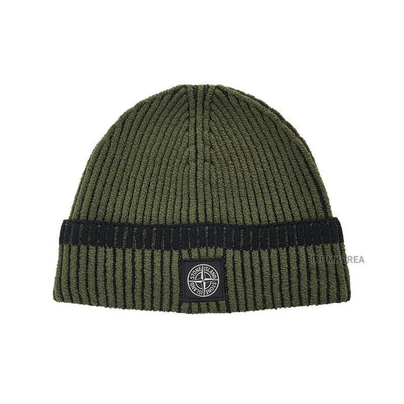 STONE ISLAND Unisex RWS Wool Beanie Hat V0054