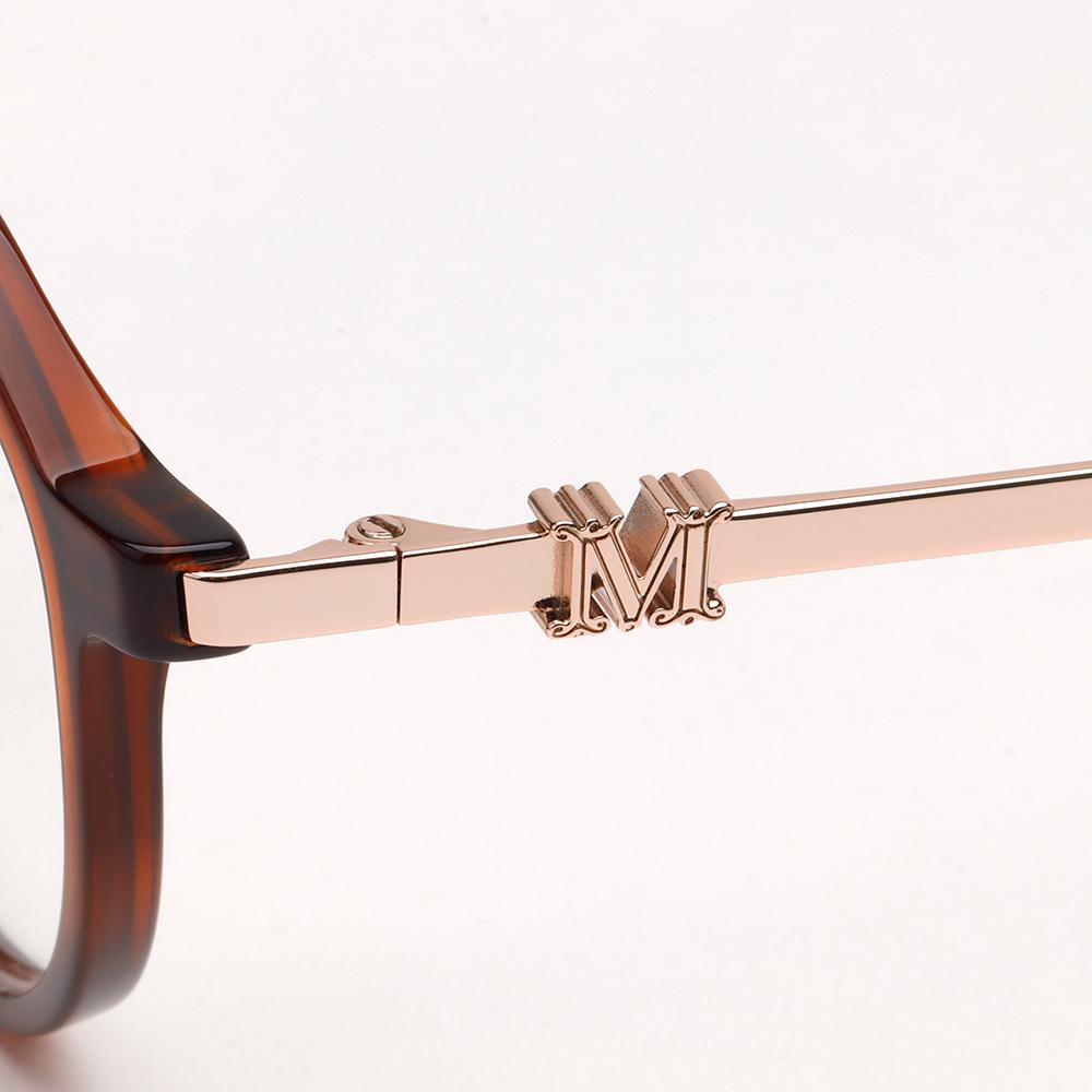 Max Mara Unisex Asian Fit Acetate Fashion Eyeglasses Frame MM5088 D 053