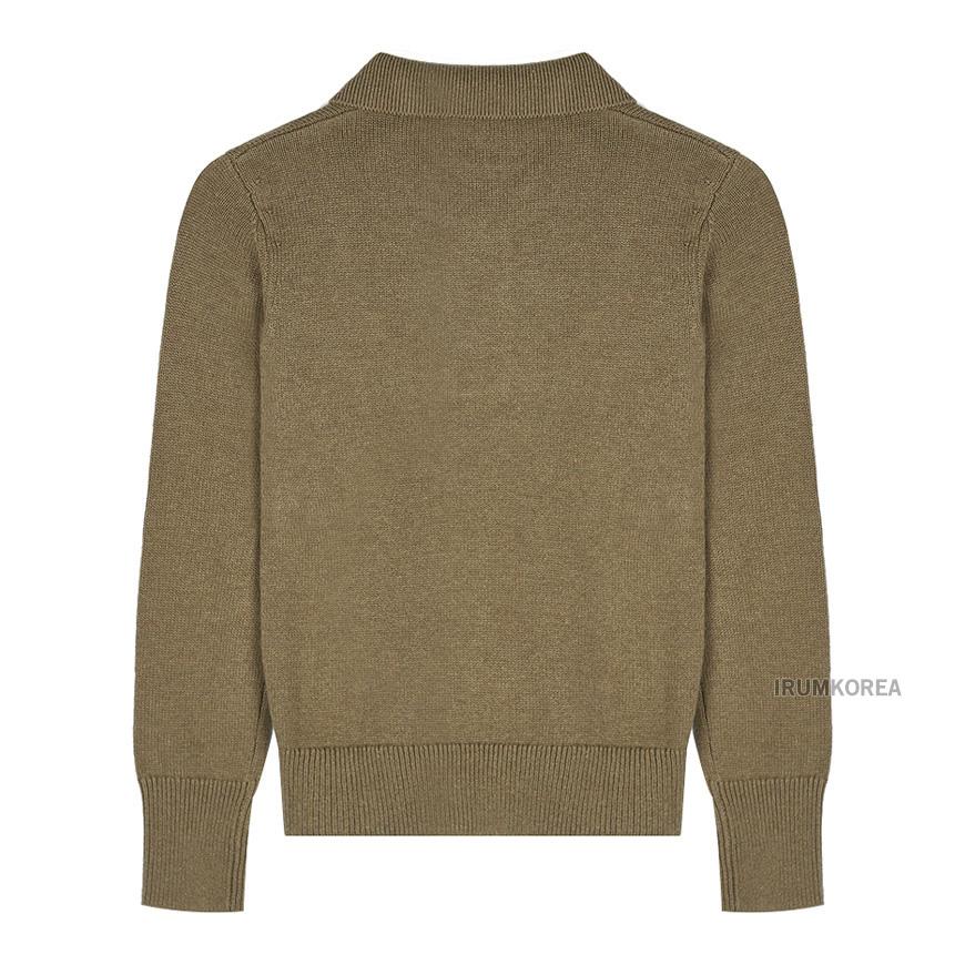 Isabel Marant Nora Polo Knit Sweater Women’s Round Neck Navy