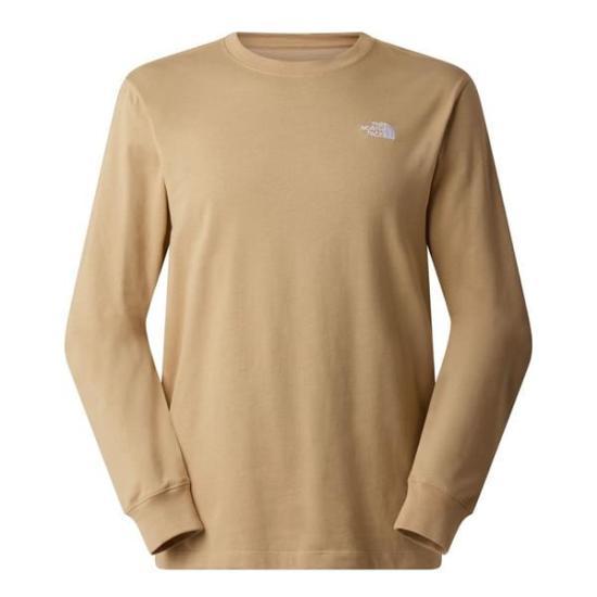 The North Face Long-Sleeve Sweatshirt for Men NF0A8EU3LK5 KHAKI STONE DOM