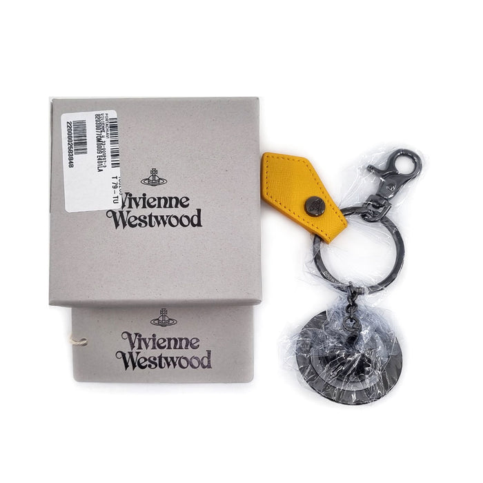 Vivienne Westwood 3D Orb Mirror Keyring Black 82030077OM0009 E401LA