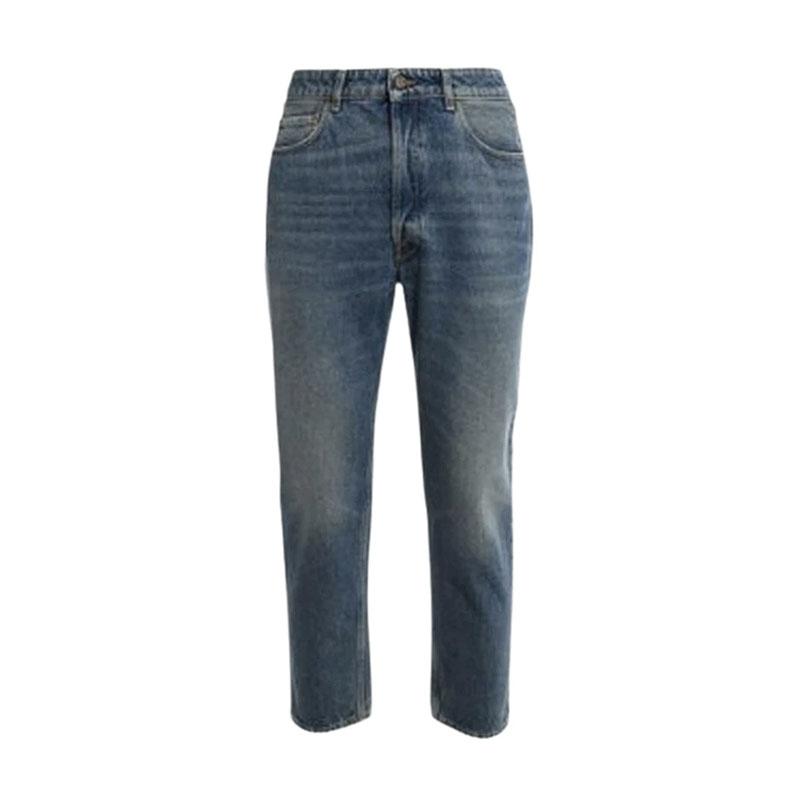 GOLDEN GOOSE Medium Wash Blue Denim Jeans Men