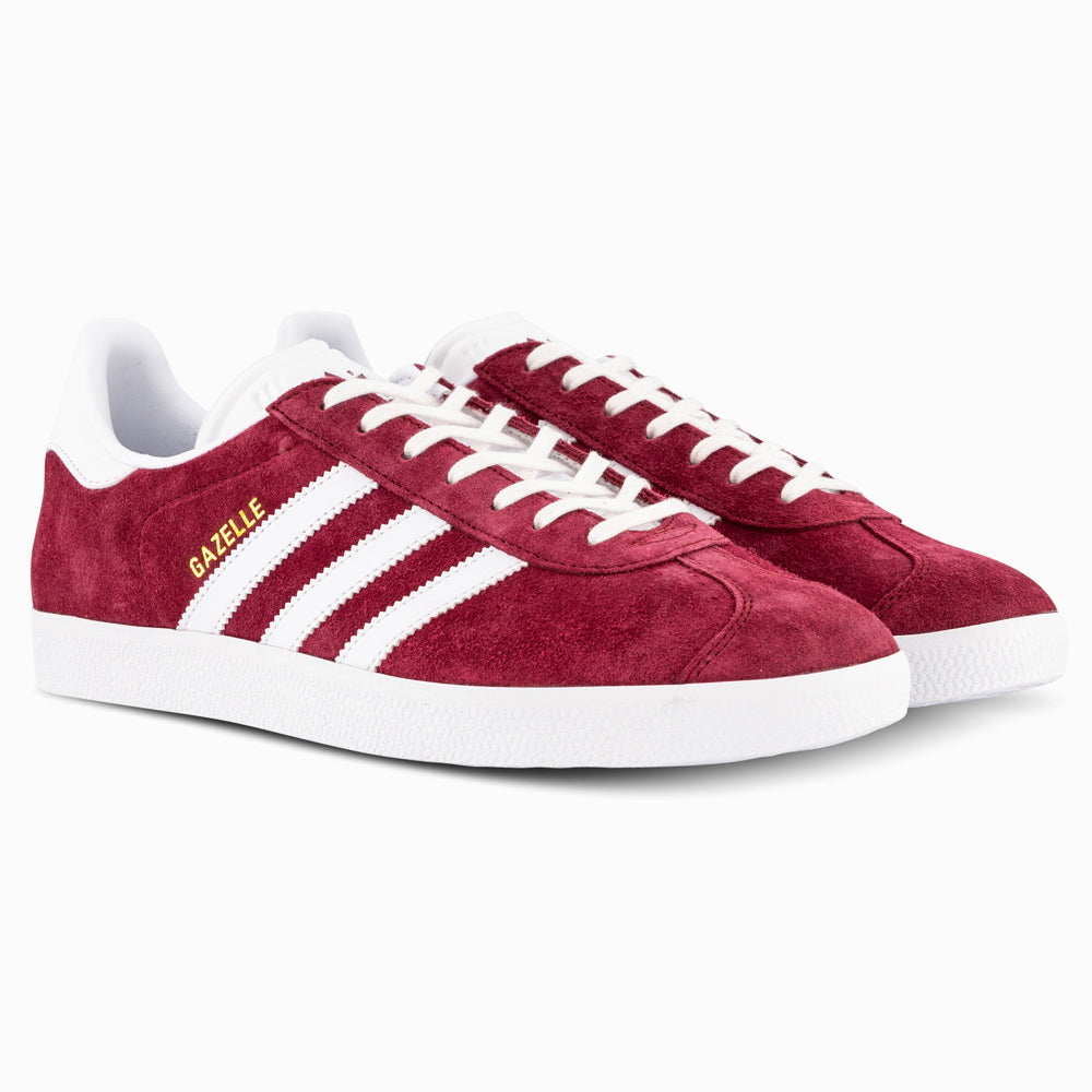 Adidas Burgundy Gazelle Women’s Low-Top Sneakers