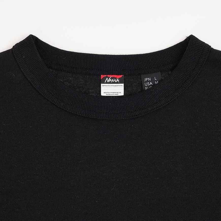NANGA Eco Hybrid T-Shirt Black Men’s Top