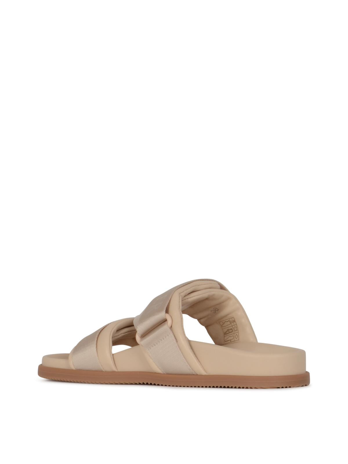 Moncler Leather Sandals Women’s Black Slide Sandals
