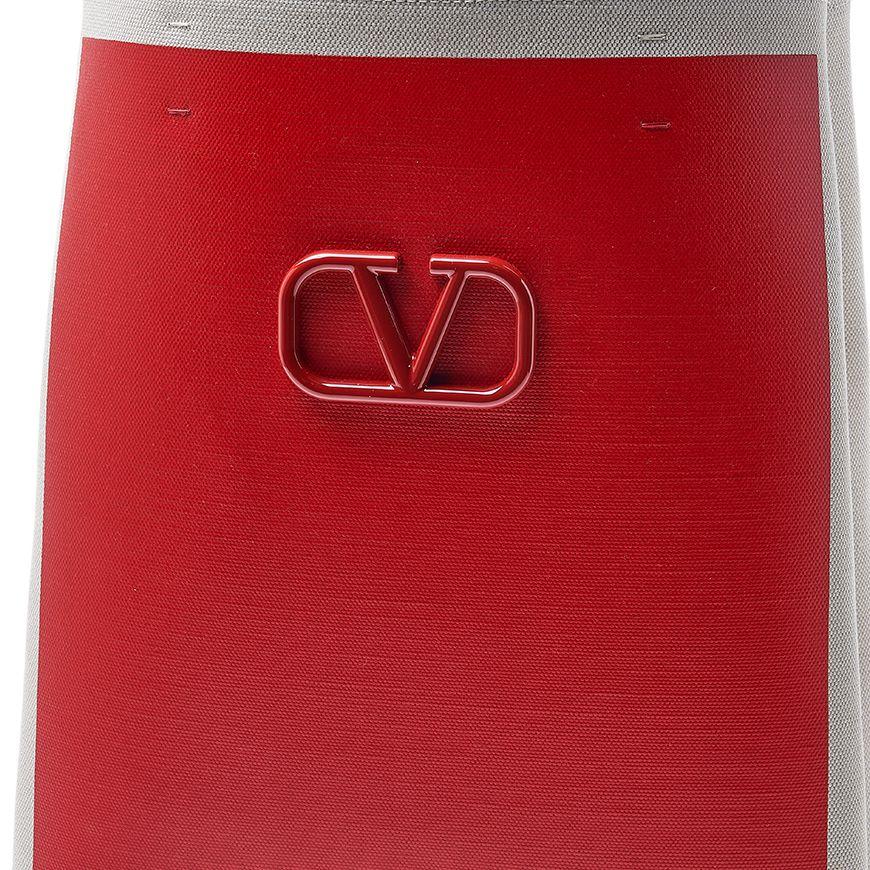 VALENTINO Garavani V-Logo Signature Leather Tote Bag