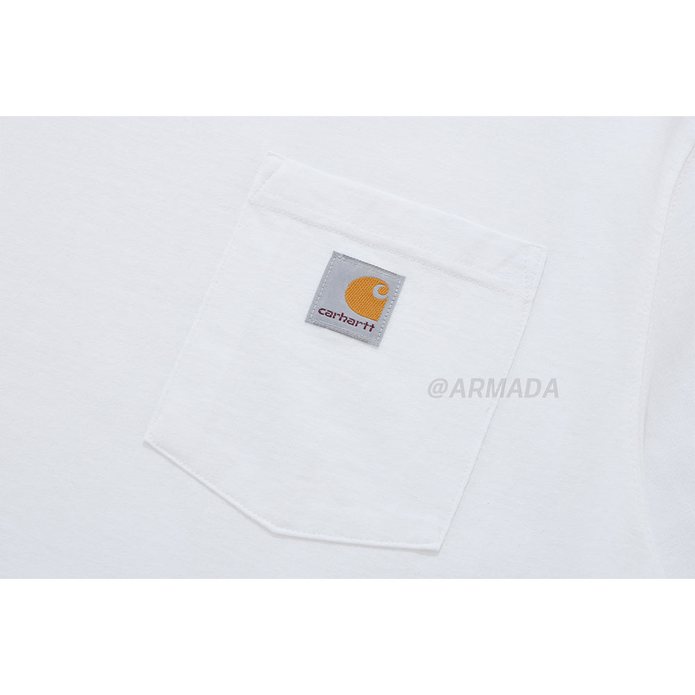 Carhartt Workwear Pocket Long Sleeve T-Shirt White Unisex K126