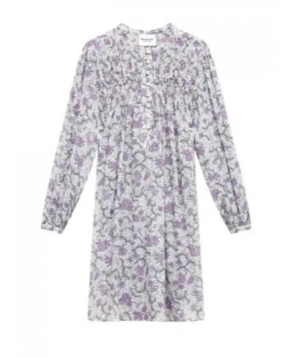 Isabel Marant DANAEL Dress Ecru Midi Dress