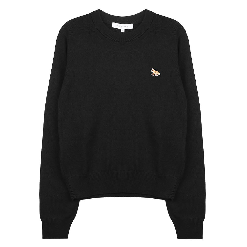 Maison Kitsune Baby Fox Merino Wool Regular Crewneck Jumper PW00801 KT1181 P199