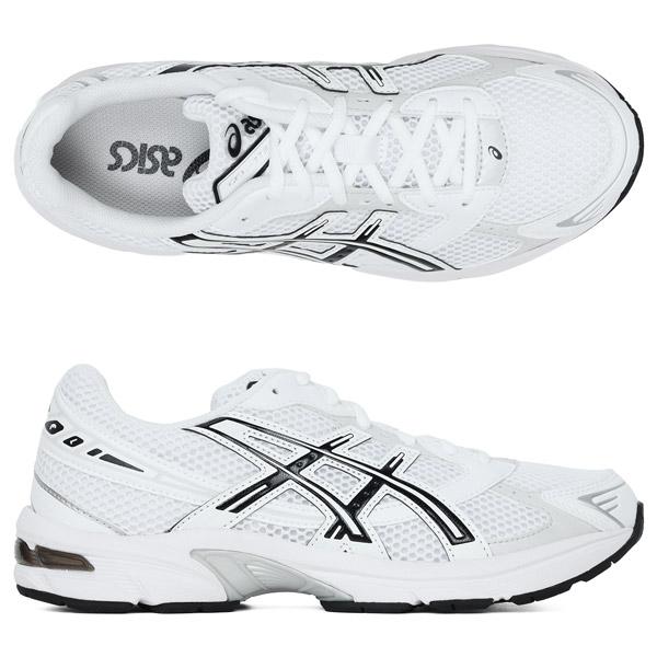 Asics White Black GEL-1130 Low-Top Sneakers