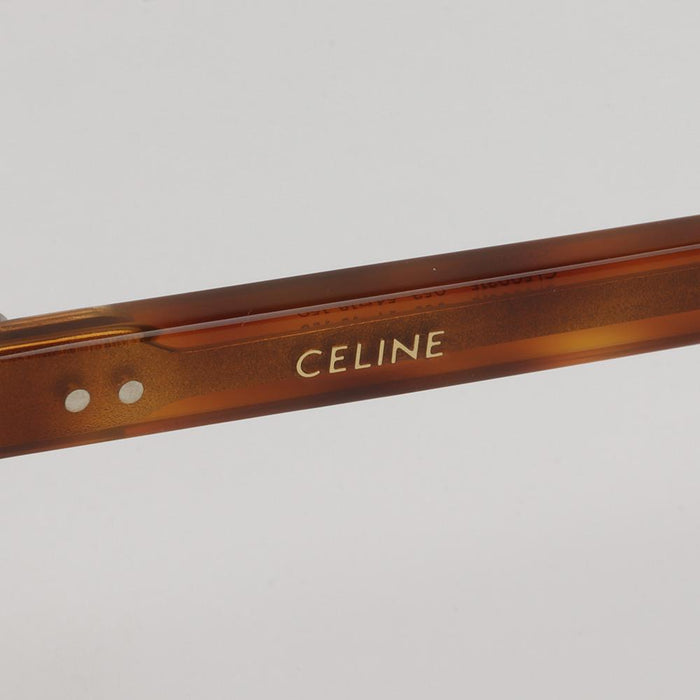 CELINE Round Acetate Eyeglasses Frame Asian Fit Unisex Tortoise
