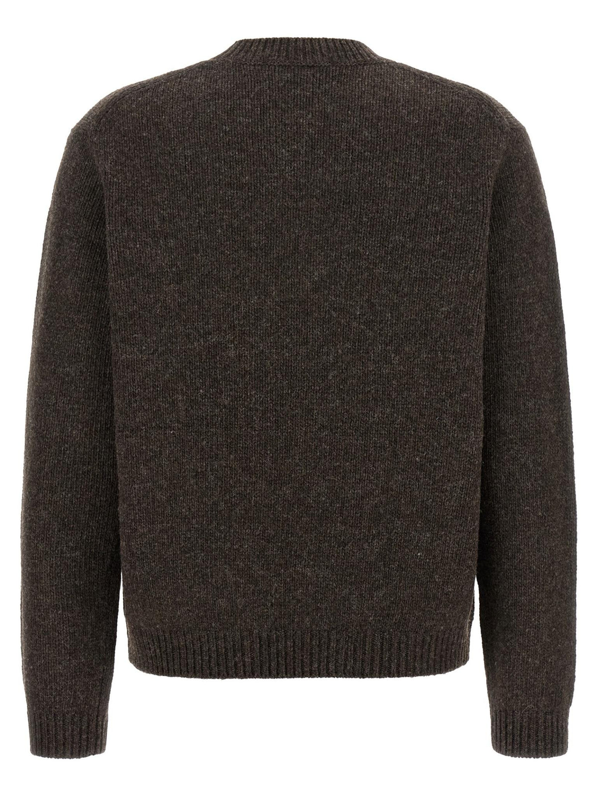 Maison Kitsune Wool Blend Crewneck Knit Sweater Women’s